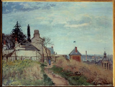 Le palais de justice à Pontoise - Camille Jacob Pissarro