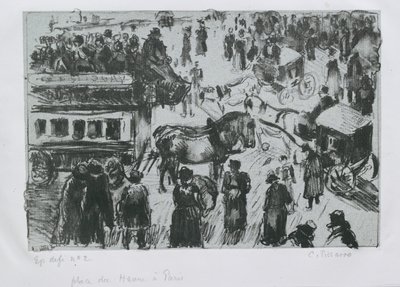 Place du Havre, à Paris, vers 1897 - Camille Pissarro