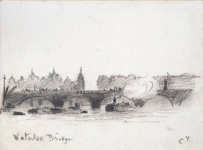 Étude du pont de Waterloo - Camille Pissarro