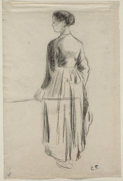 La Bergère, Eragny - Camille Pissarro