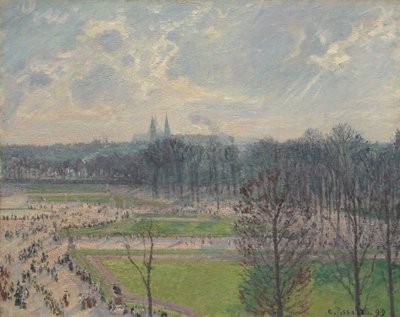 Le Jardin des Tuileries un après-midi d