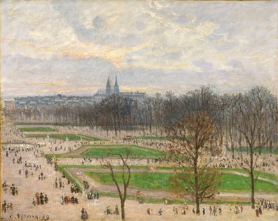 Le Jardin des Tuileries un après-midi d