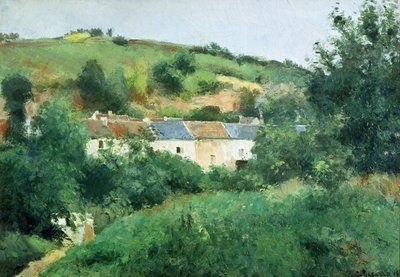 Le Chemin dans le Village - Camille Jacob Pissarro