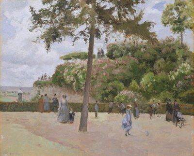 Le Jardin public à Pontoise - Camille Jacob Pissarro