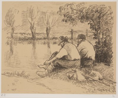 Les vagabonds, vers 1894 - Camille Jacob Pissarro