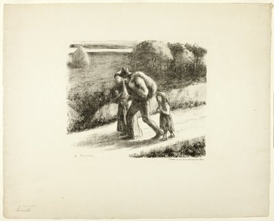 Les Vagabonds - Camille Pissarro