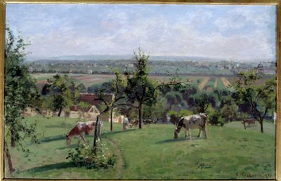 Les pentes du Vésinet - Camille Jacob Pissarro