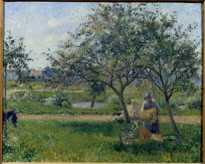 La brouette, verger - Camille Jacob Pissarro