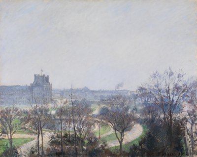 Jardins des Tuileries - Camille Pissarro