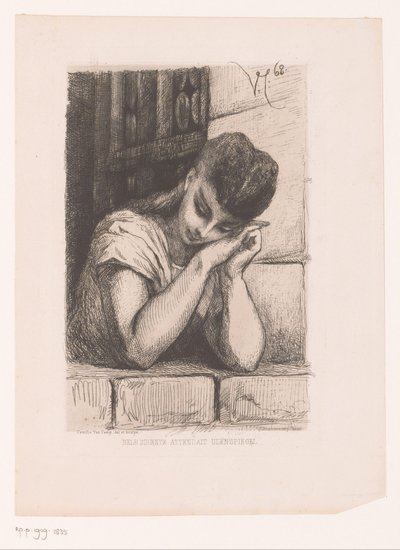 Nele se penche par la fenêtre, attendant Tijl Uilenspiegel - Camille Van Camp