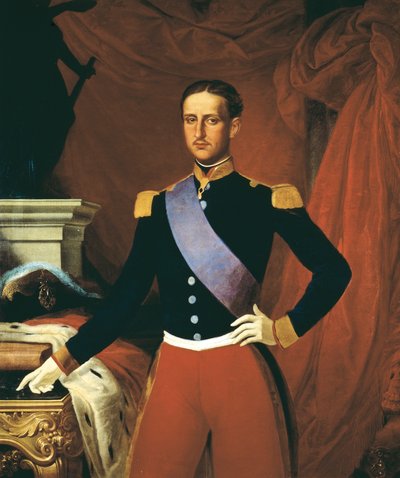 Portrait de François II des Deux-Siciles (Naples) - Camillo Guerra