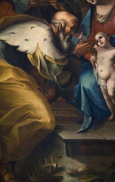 Adoration des mages (détail) - Camillo Procaccini
