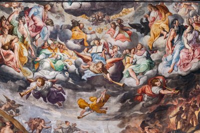 Anges jouant de la musique (détail) - Camillo Procaccini