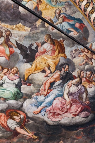 Anges jouant de la musique (détail) - Camillo Procaccini