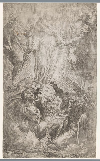 Transfiguration du Christ sur le mont Thabor - Camillo Procaccini