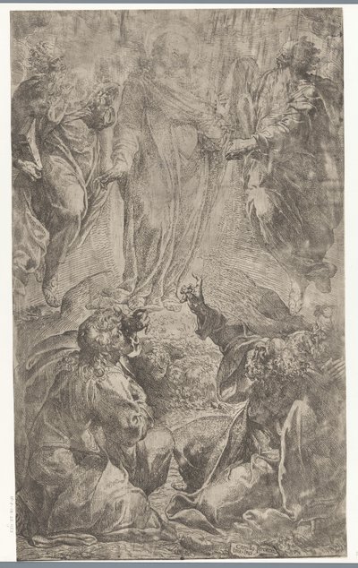 La transfiguration du Christ sur le mont Thabor - Camillo Procaccini
