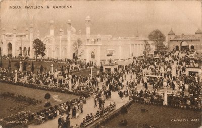 Pavillon indien et jardins, vers 1925 - Campbell Gray