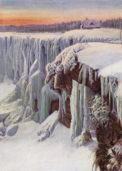 Chutes du Niagara gelées en hiver (photo couleur) - Canadian Photographer
