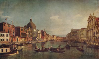 Vue sur le Grand Canal, Venise - Giovanni Antonio Canal