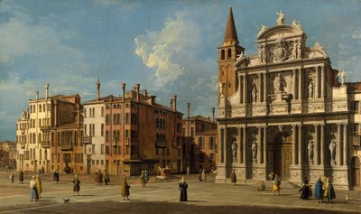 Campo Santa Maria Zobenigo, Venise, années 1730 - Giovanni Antonio Canal