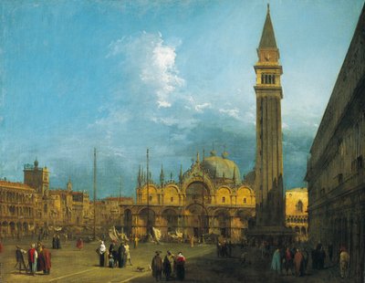 Canaletto - Place Saint-Marc regardant vers l