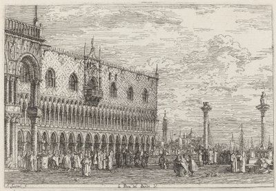 La Piera del Bando. V., vers 1735-1746 - Canaletto