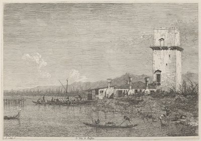 La Torre di Malghera - Canaletto