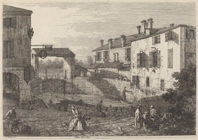 Le Porte Del Dolo - Canaletto
