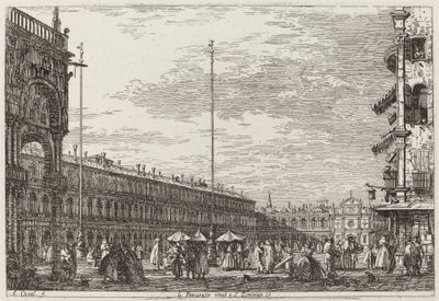 Le Procuratie niove et S. Ziminian - Canaletto
