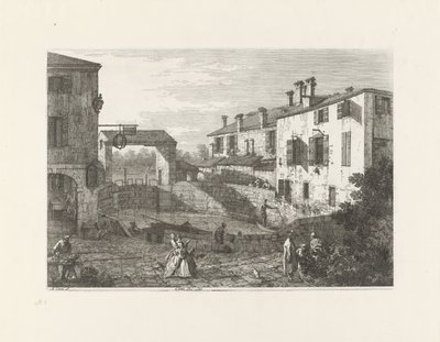 Les portes du Dolo - Canaletto