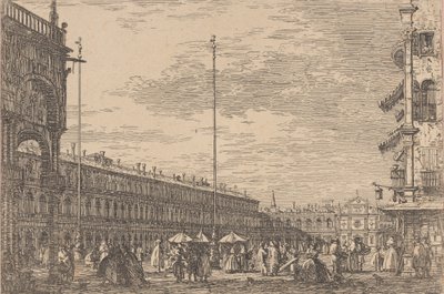 Piazza San Marco avec les Procuratie Nuove à gauche et l