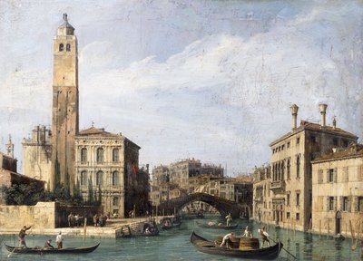 Le Grand Canal avec San Geremia, Palazzo Labia et l