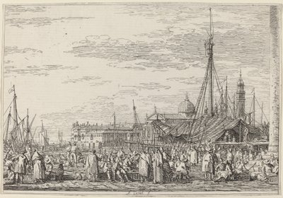 Le Marché sur le Molo - Canaletto