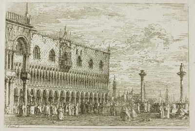 la Piera del Band V, de Vedute - Canaletto