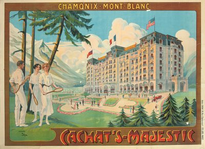 Affiche publicitaire pour l