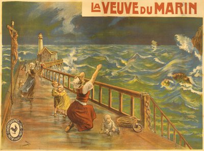 Affiche pour le film muet Pathé 