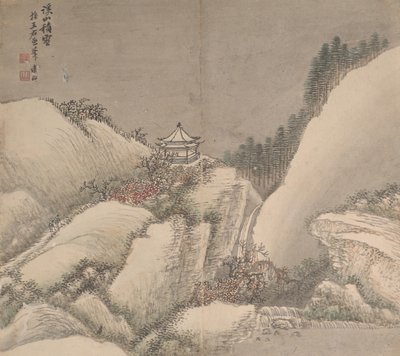 Paysages dans les styles de divers artistes - Cao Jian