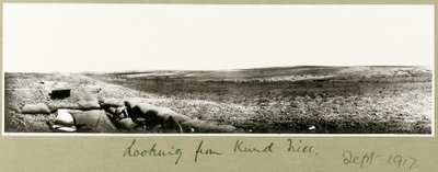 Vue depuis Kurd Hill, septembre 1917 - Capt. Arthur Rhodes