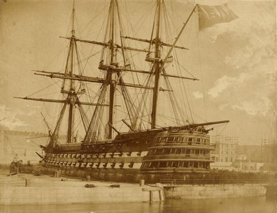 H.M.S. Duke of Wellington - Capt. Linnaeus Tripe