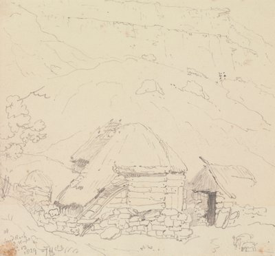 À Sandrock, Île de Wight, 13 Août 1829 - Capt. Thomas Hastings