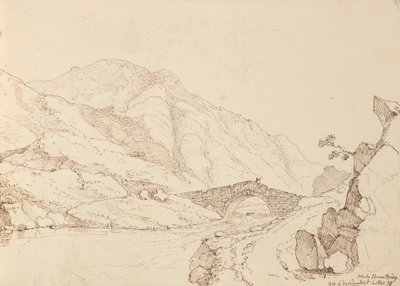Pont du ruisseau noir, 6 septembre 1841 - Capt. Thomas Hastings