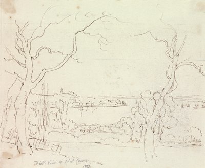 Vue Lointaine de West Cowes, Île de Wight - Capt. Thomas Hastings