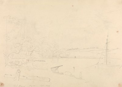 Maison des poissons, Île de Wight, septembre 1826 - Capt. Thomas Hastings