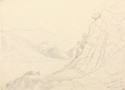 Depuis Anglers Rock, Lac Ennerdale, 10 Mai 1836 - Capt. Thomas Hastings