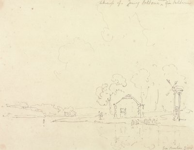 Depuis la rivière Beaulieu, Hampshire - Capt. Thomas Hastings
