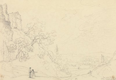 Depuis le donjon du château de Carisbrooke, 18 mai 1829 - Capt. Thomas Hastings