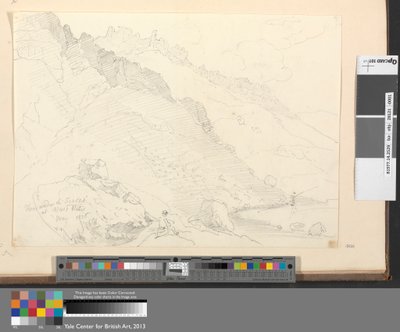 Depuis les Screes à Wast Water, mai 1836 - Capt. Thomas Hastings