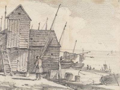 Plage de Hastings, 7 octobre 1820 - Capt. Thomas Hastings