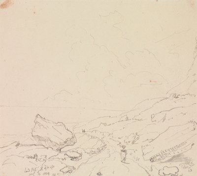 Glissement de terrain, Île de Wight, 13 août 1829 - Capt. Thomas Hastings
