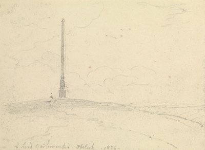 Obélisque de Lord Yarborough - Capt. Thomas Hastings